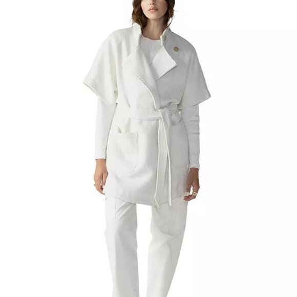 Sanctuary Cocoon Wrap Coat- Creme- Size Small- NWT - Picture 1 of 15